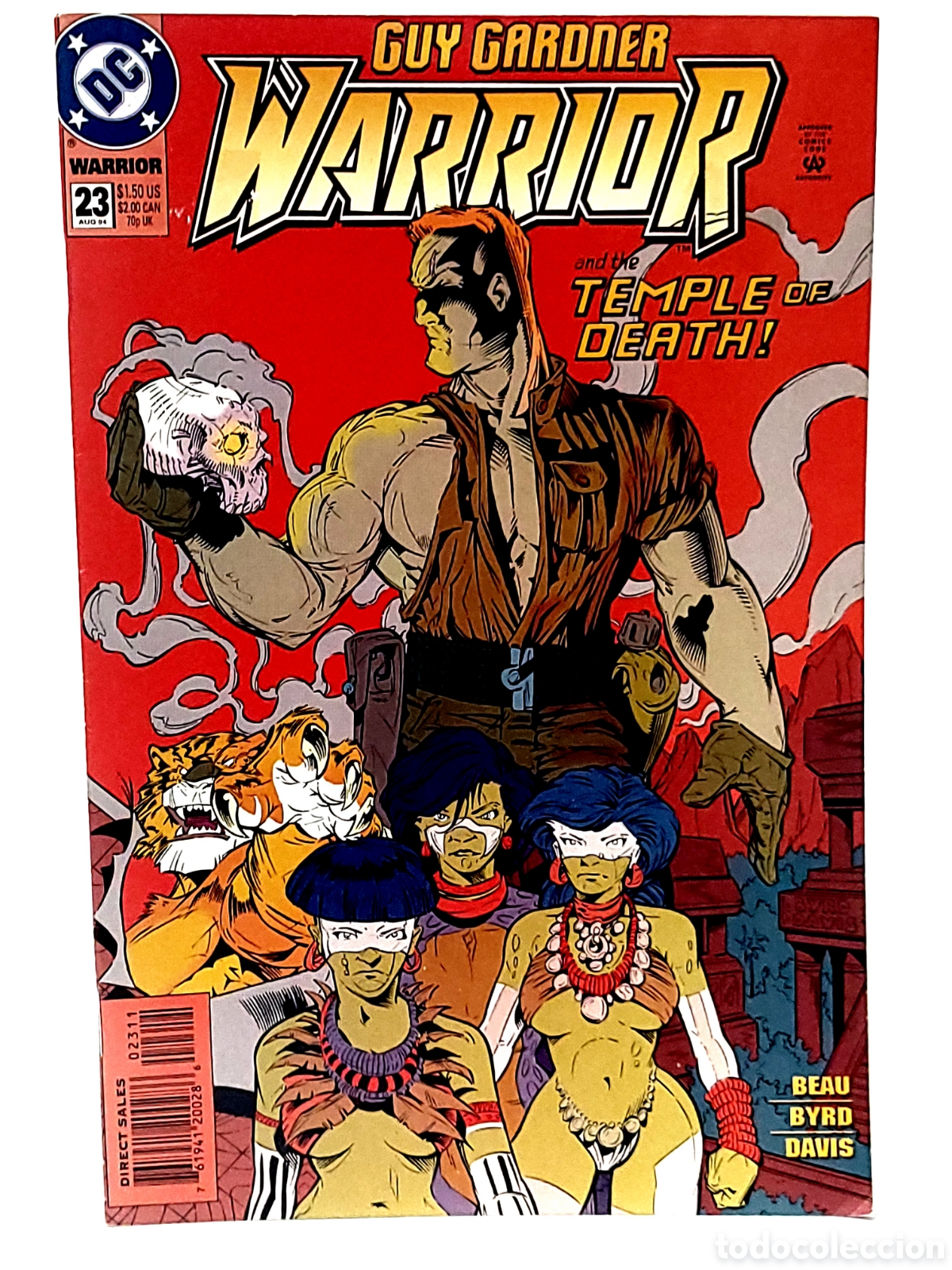 C&oacute;mics: EXCELENTE ESTADO GUY GARDNER WARRIOR 23 DC COMICS USA - Foto 1