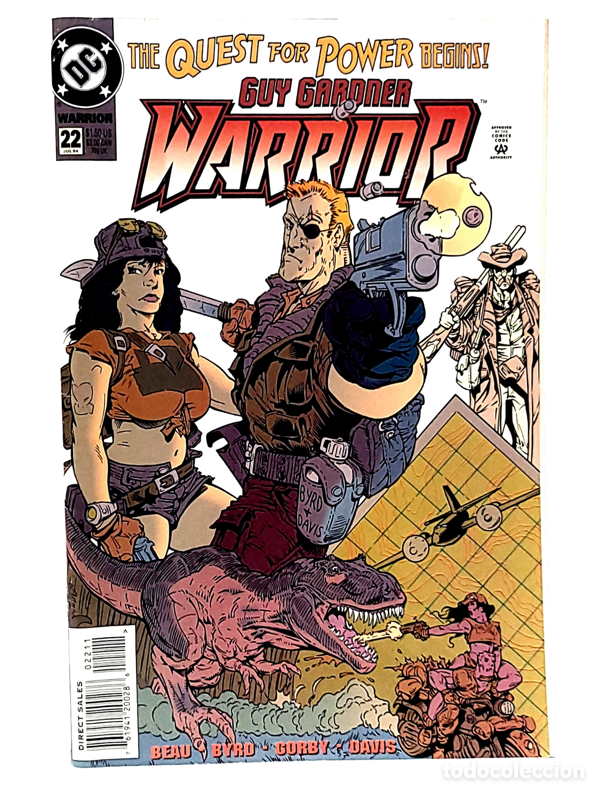 C&oacute;mics: EXCELENTE ESTADO GUY GARDNER WARRIOR 22 DC COMICS USA - Foto 1