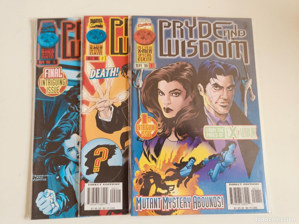 C&oacute;mics: Pryde and Wisdom Complete 1 2 3 Marvel 1996 - Foto 1