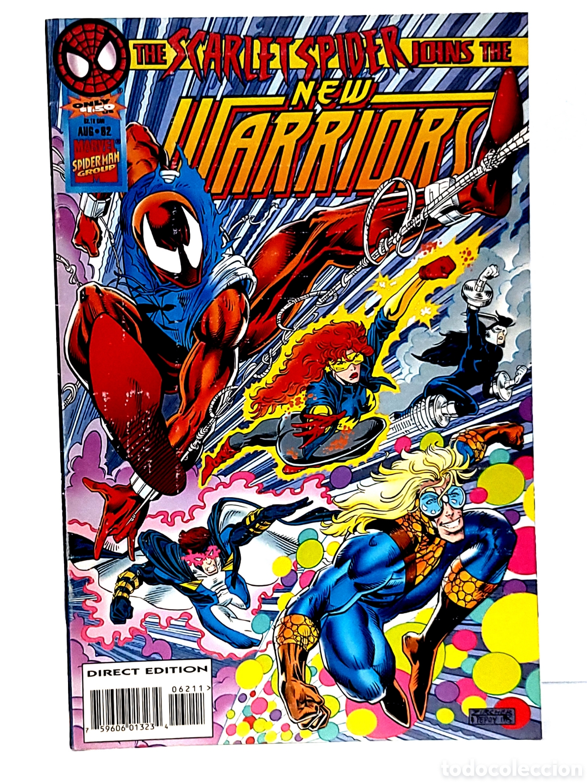 C&oacute;mics: EXCELENTE ESTADO THE NEW WARRIOR 62 MARVEL COMICS USA - Foto 1