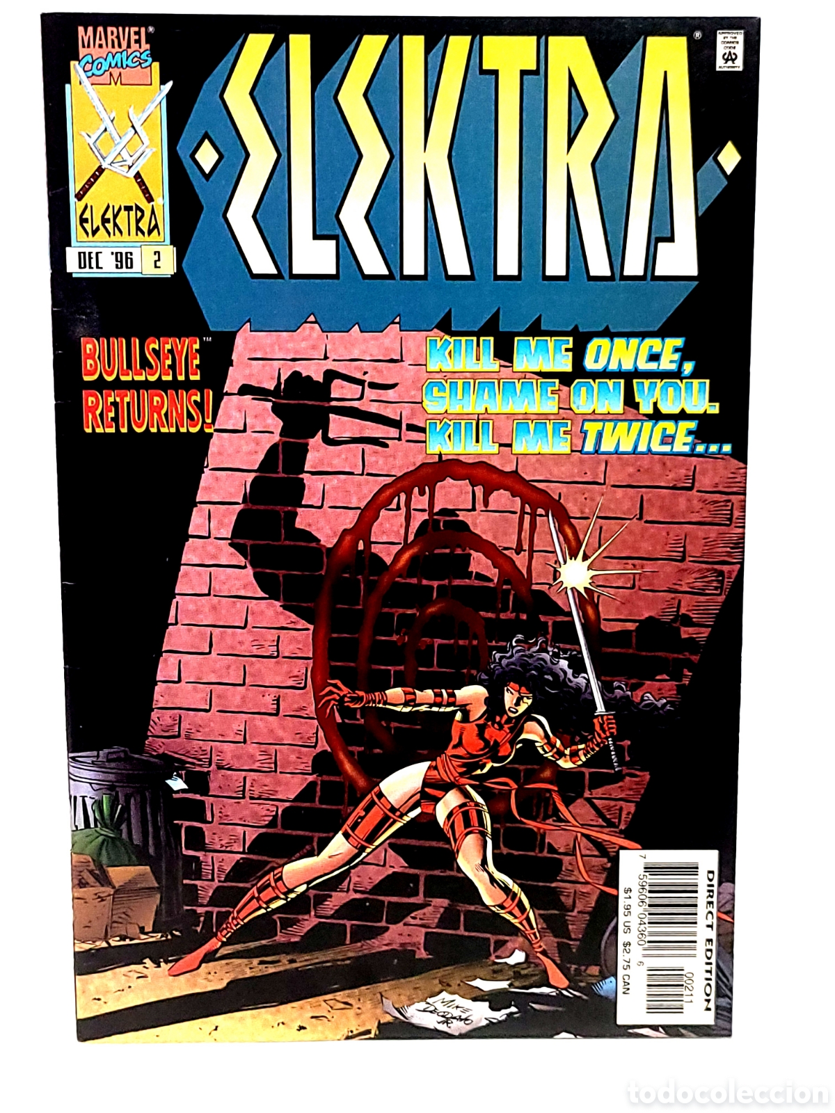 C&oacute;mics: EXCELENTE ESTADO ELEKTRA 2 MARVEL COMICS USA - Foto 1