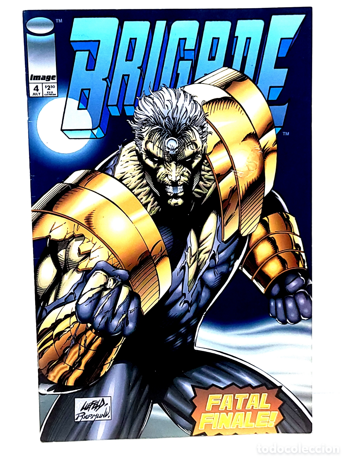 C&oacute;mics: EXCELENTE ESTADO BRIGADE 4 IMAGE COMICS USA - Foto 1