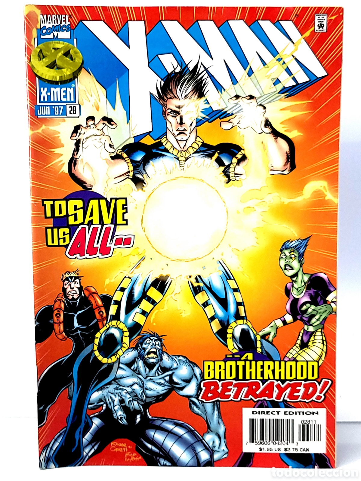 C&oacute;mics: EXCELENTE ESTADO X-MAN 28 MARVEL COMICS USA - Foto 1