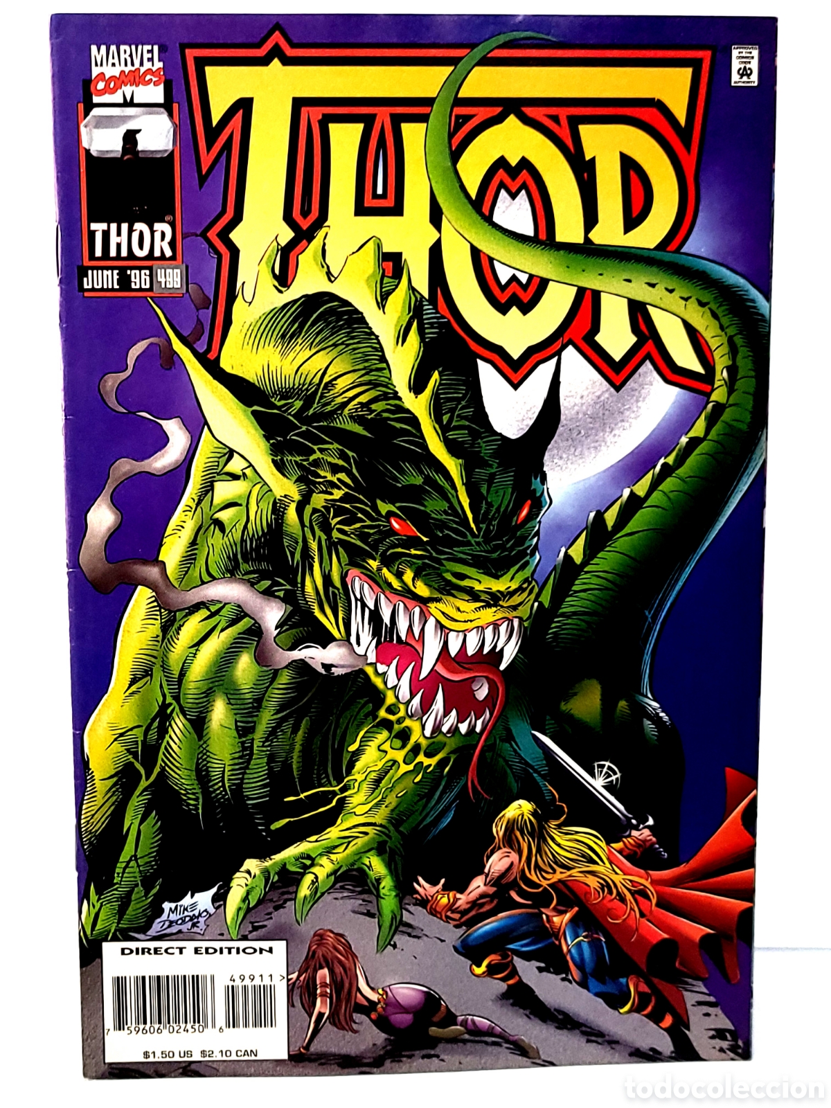 C&oacute;mics: EXCELENTE ESTADO THOR 499 MARVEL COMICS USA - Foto 1