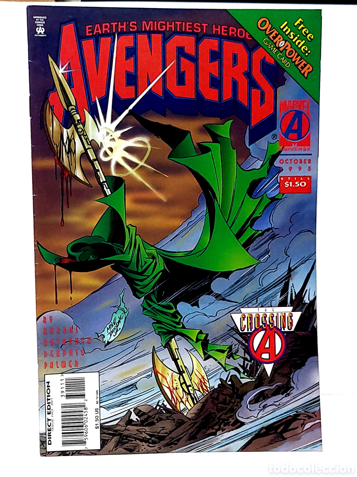 C&oacute;mics: EXCELENTE ESTADO AVENGERS 391 MARVEL COMICS USA - Foto 1