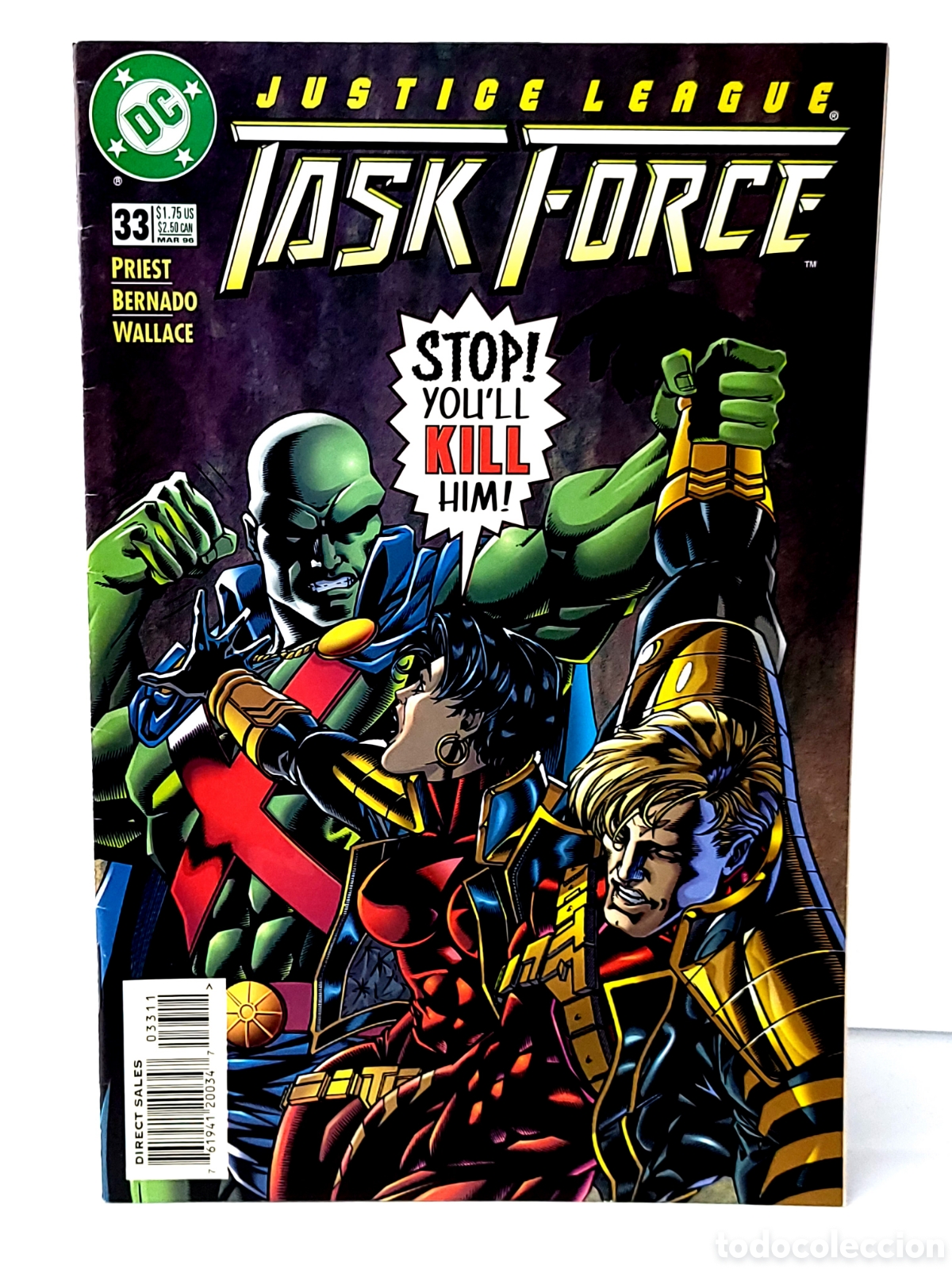 C&oacute;mics: EXCELENTE ESTADO JUSTICE LEAGUE TASK FORCE 33 DC COMICS USA - Foto 1