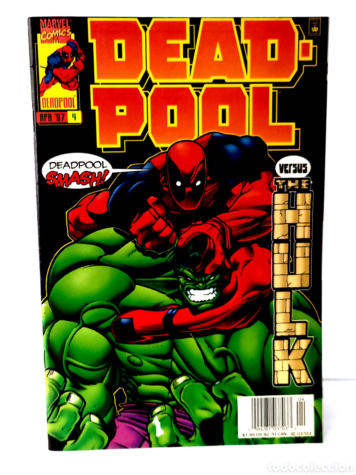 C&oacute;mics: EXCELENTE ESTADO DEADPOOL 4 MARVEL COMICS USA - Foto 1