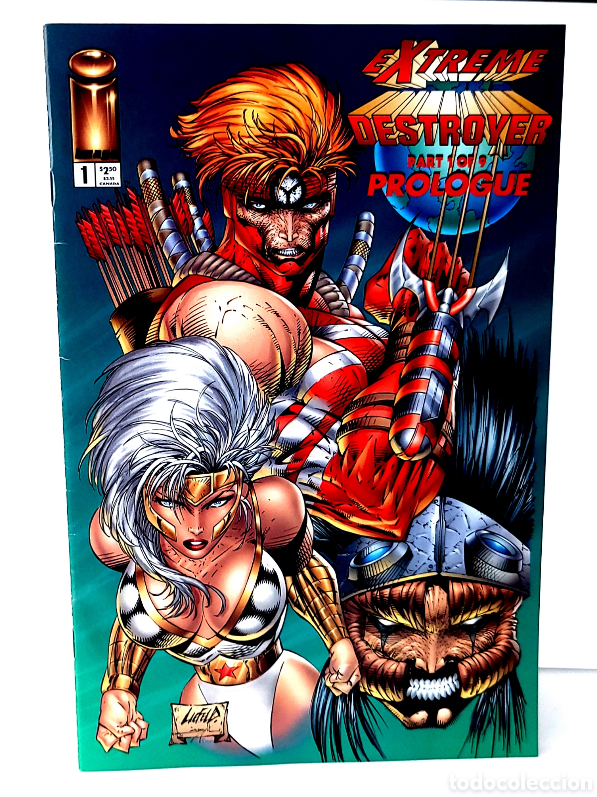 C&oacute;mics: EXCELENTE ESTADO EXTREME DESTROYER PEOLOGUE IMAGE COMICS USA - Foto 1
