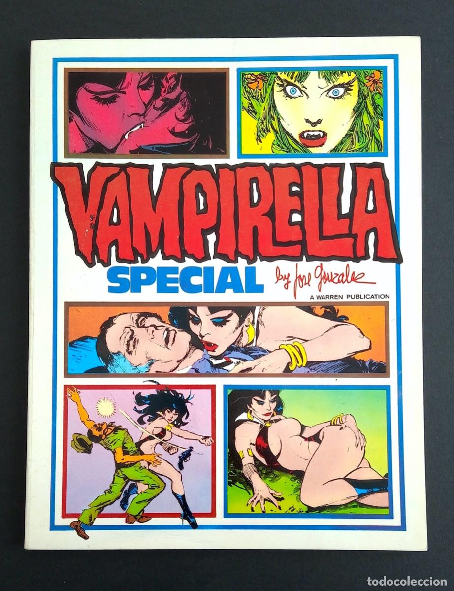 C&oacute;mics: PEPE GONZALEZ &rdquo;VAMPIRELLA SPECIAL&rdquo; WARREN 1977 Edicion USA