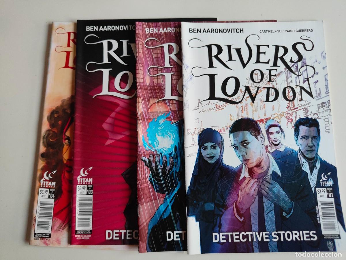 Comics: Rivers of London Detective Stories Complete 1 2 3 4 Titan Comics Ben Aaronovitch