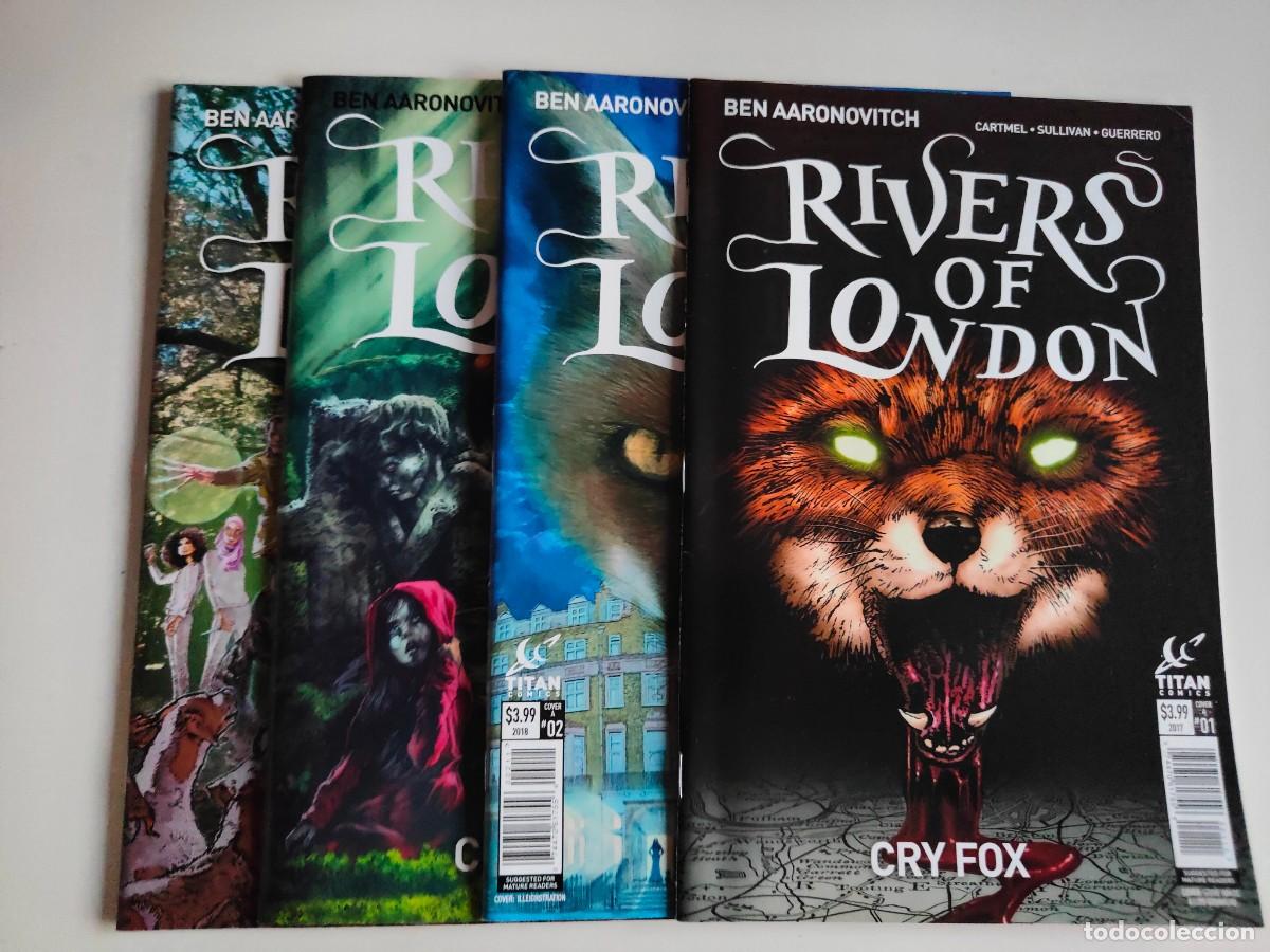 Comics: Rivers of London Cry Fox Complete 1 2 3 4 Titan Comics Ben Aaronovitch