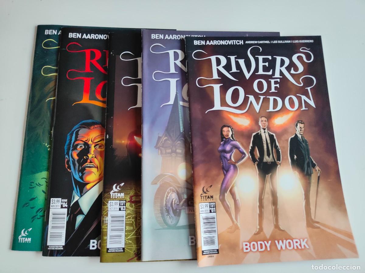Comics: Rivers of London Body Work Complete 1 2 3 4 5 Titan Comics Ben Aaronovitch