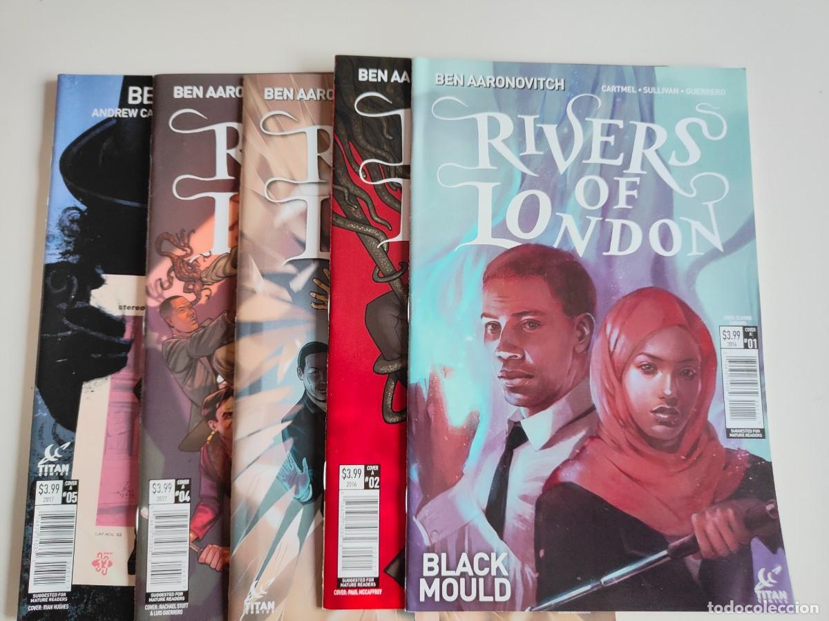 Comics: Rivers of London Black Mould Complete 1 2 3 4 5 Titan Comics Ben Aaronovitch