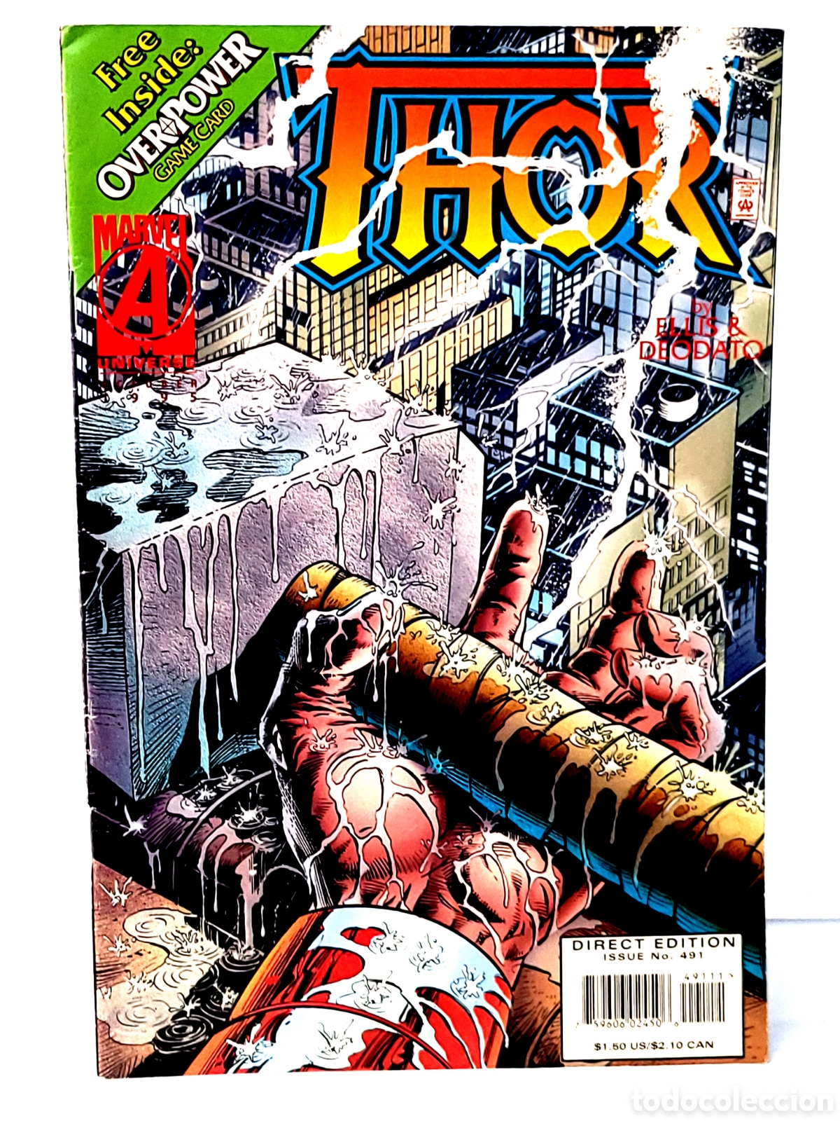 C&oacute;mics: EXCELENTE ESTADO THOR 491 MARVEL COMICS USA - Foto 1