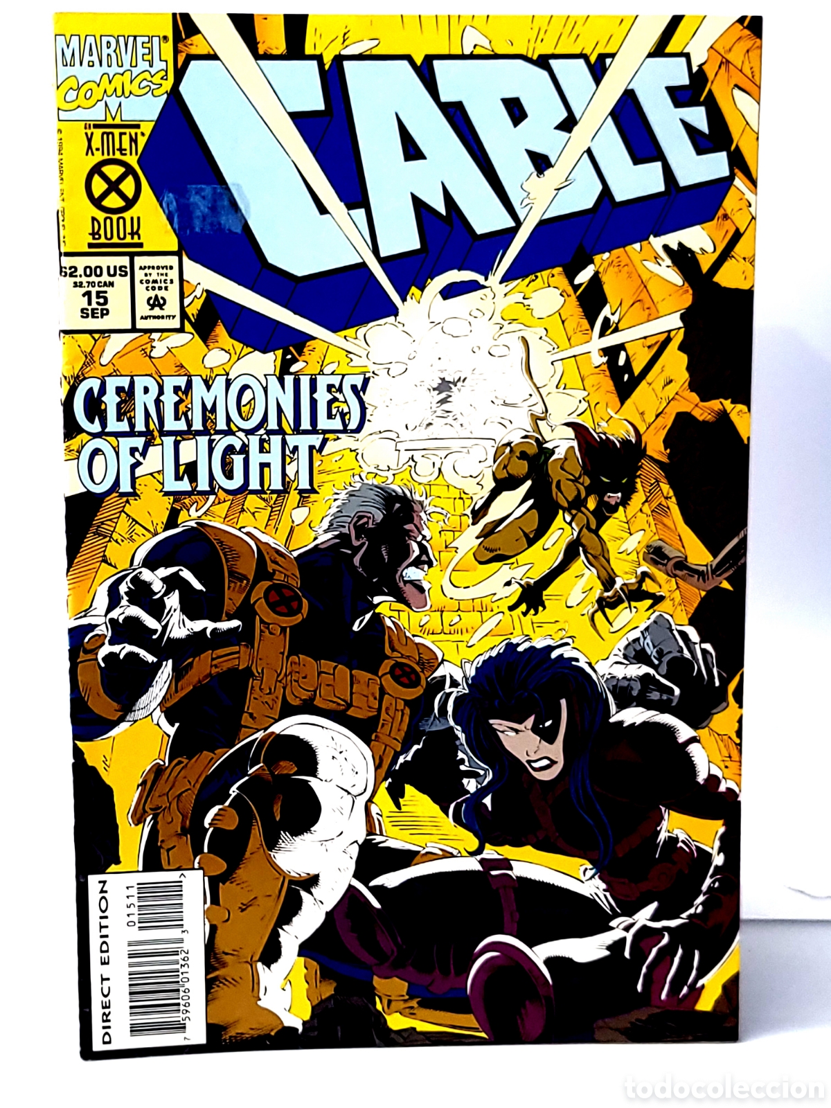 C&oacute;mics: MUY BUEN ESTADO CABLE 15 MARVEL COMICS USA - Foto 1