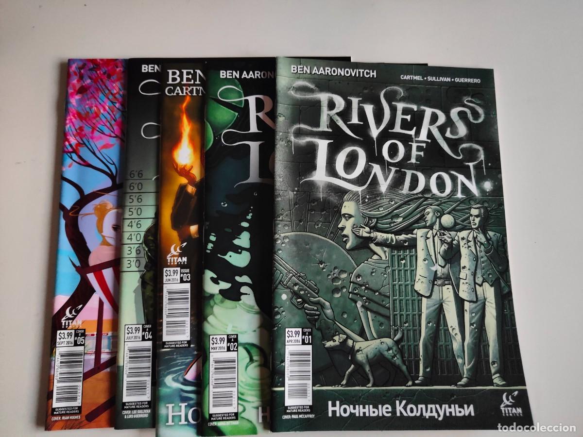 Comics: Rivers of London Night Witch Complete 1 2 3 4 5 Titan Comics Ben Aaronovitch