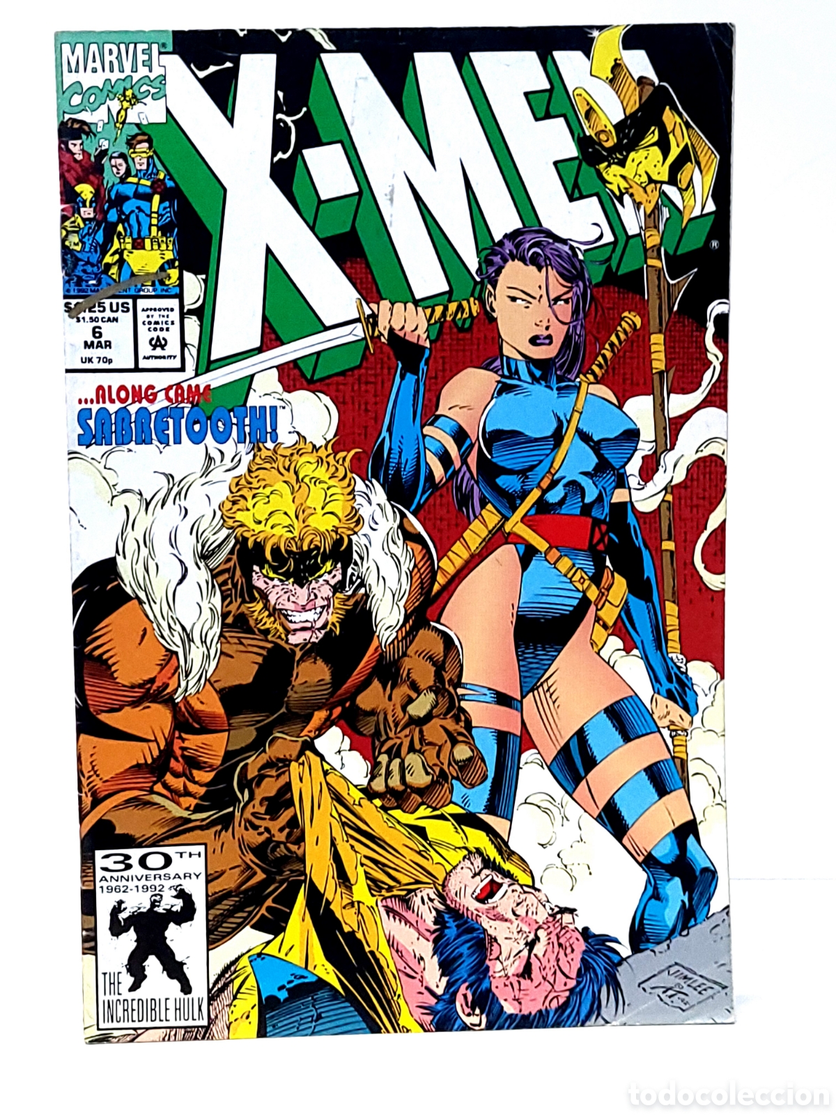 C&oacute;mics: EXCELENTE ESTADO X-MEN CLASSIC 6 MARVEL COMICS USA - Foto 1