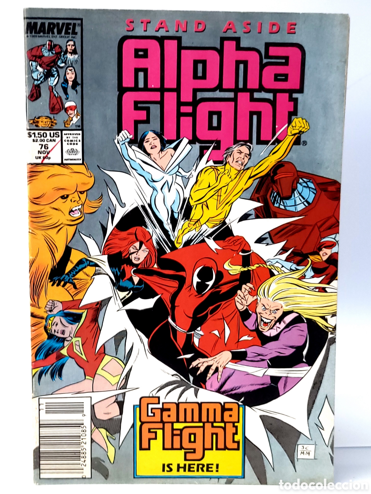 C&oacute;mics: EXCELENTE ESTADO ALPHA FLIGHT 76 MARVEL COMICS - Foto 1