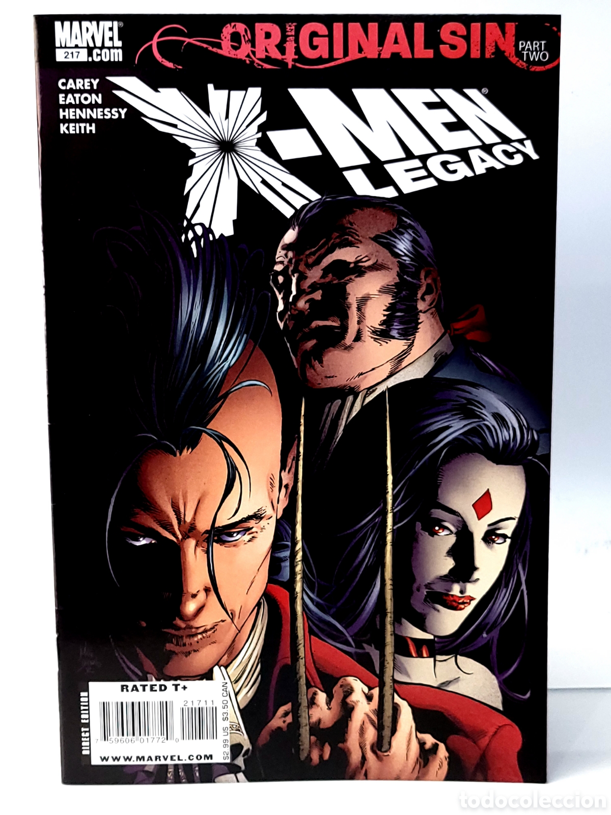 C&oacute;mics: DE KIOSCO X-MEN LEGACY 217 MARVEL COMICS USA - Foto 1