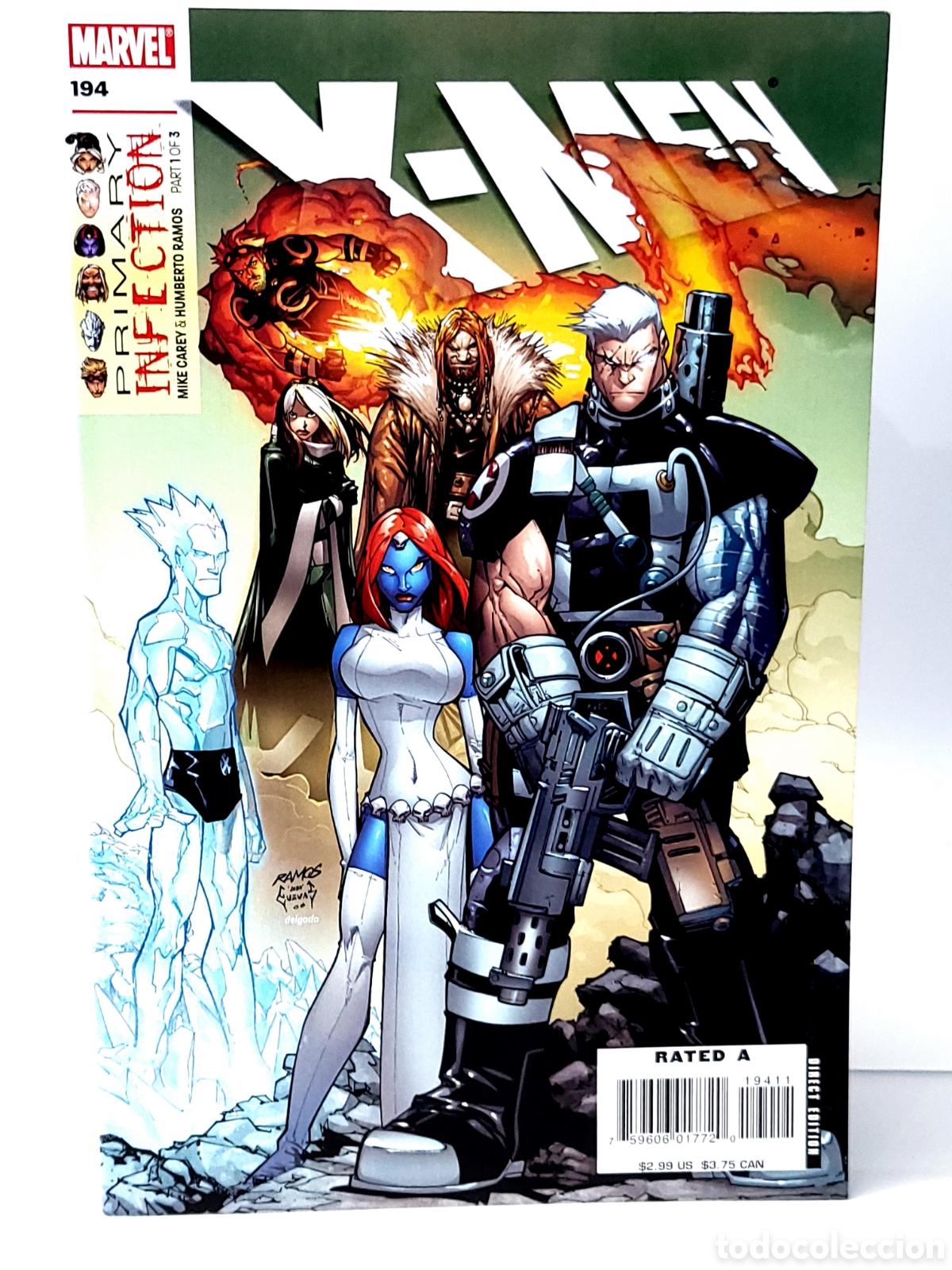 C&oacute;mics: EXCELENTE ESTADO X-MEN 194 MARVEL COMICS USA - Foto 1