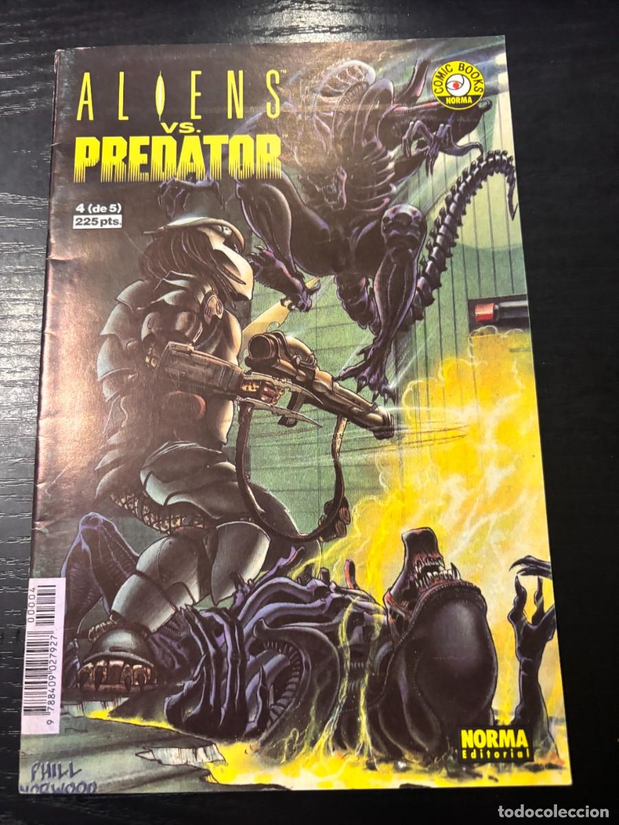 C&oacute;mics: ALIENS VS. PREDATOR. N&ordm; 4. NORMA EDITORIAL. 1992 - Foto 1
