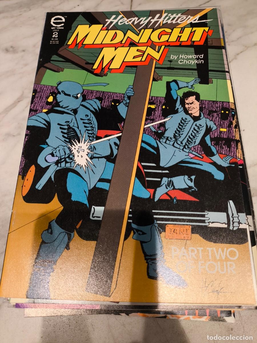 C&oacute;mics: COMIC USA MIDNIGHT MEN #2 BY HOWARD CHAYKIN - EPIC COMICS - Foto 1