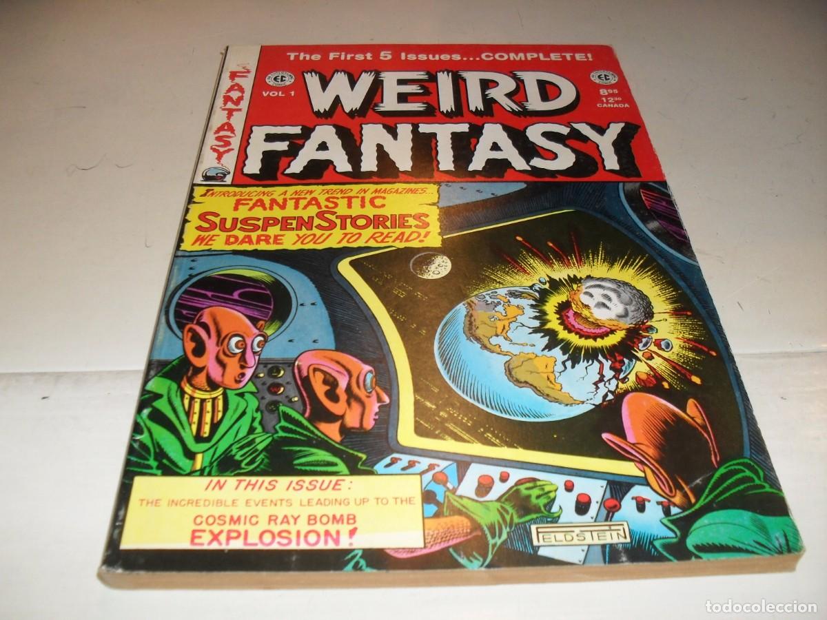 Comics: (EN INGLES)WEIRD FANTASY,N&ordm; 1 AL 5.REEDICION DE LOS 50,COMIC DE EC,EDITA QUATERLY,1992