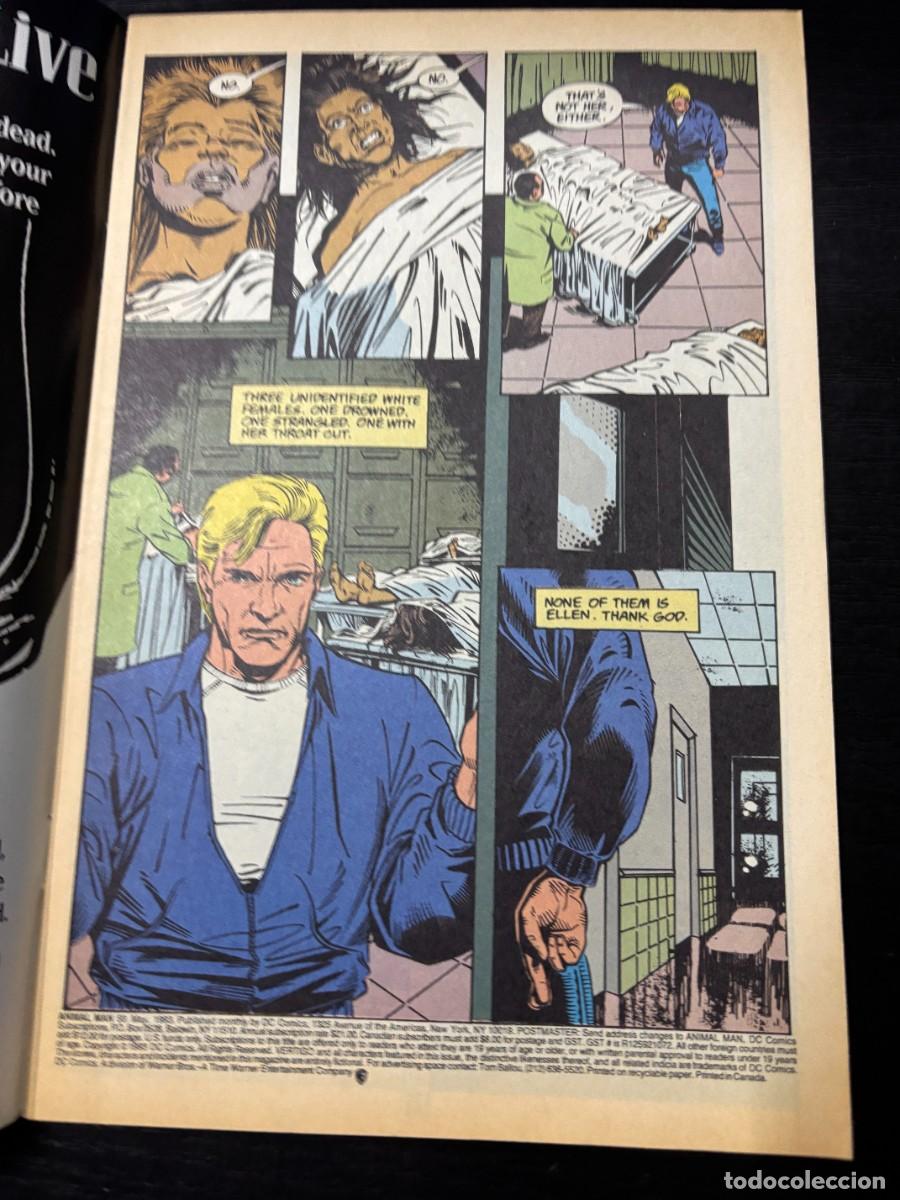 C&oacute;mics: ANIMAL MAN. N&ordm; 59.- WILD TOWN. DC COMICS - Foto 2