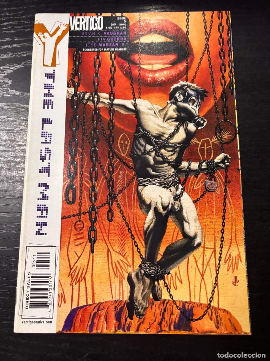 Comics : THE LAST MAN. N&ordm; 5.- UNMANNED CONCLUSION. VERTIGO.