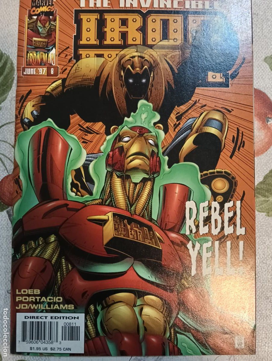 C&oacute;mics: IRON MAN N&ordm; 8, MARVEL , 1.997, USA - Foto 1