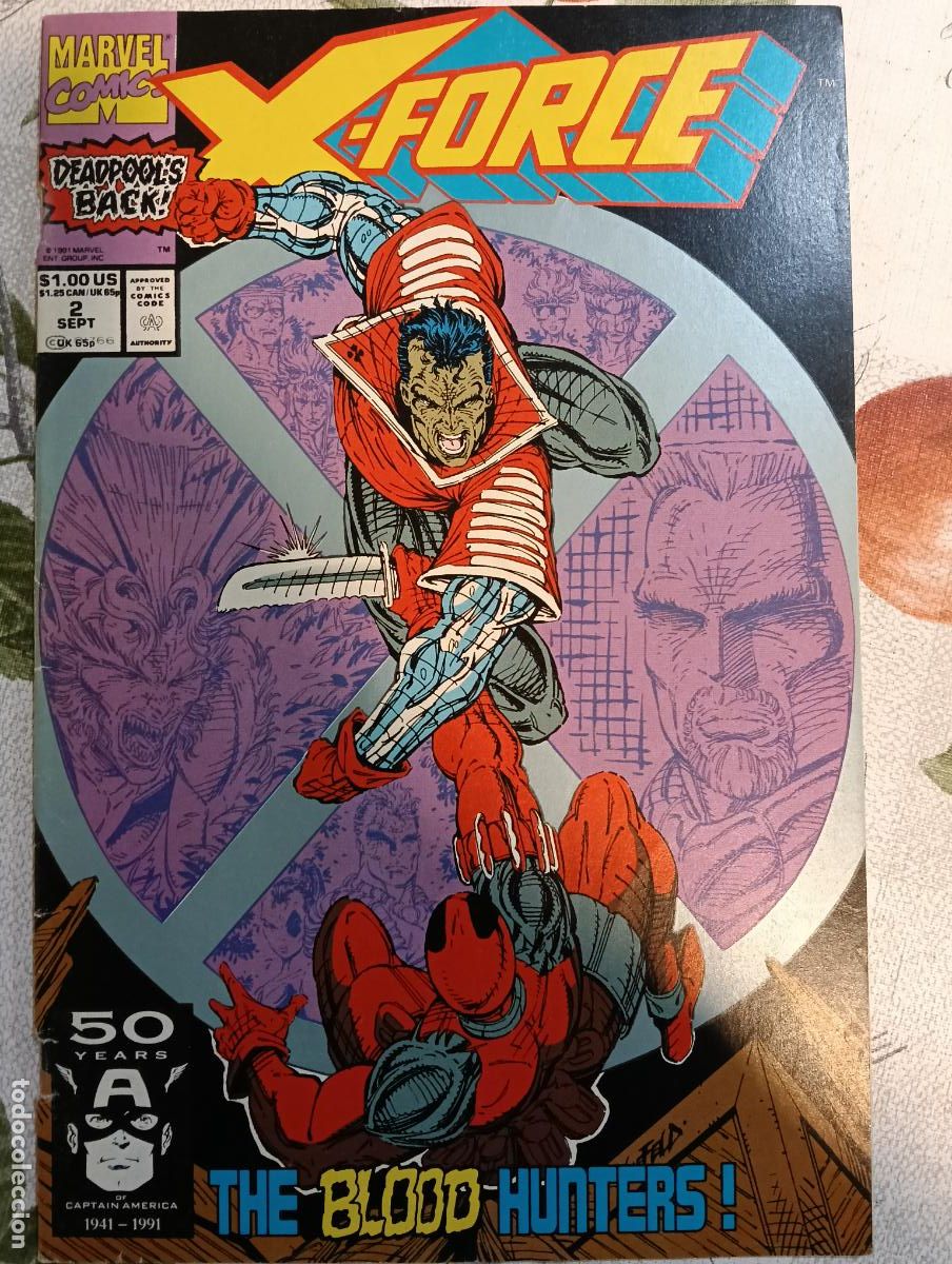 C&oacute;mics: X-FORCE 2 - MARVEL 1991 / ROB LIEFELD - Foto 1