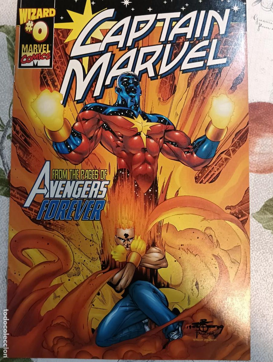 C&oacute;mics: Marvel comics. Captain Marvel. 0. Avengers forever. - Foto 1