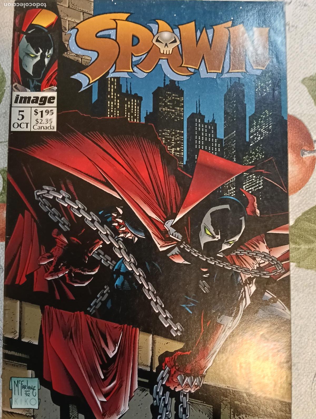C&oacute;mics: SPAWN. NUMERO 5. EDICION AMERICANA ORIGINAL. IMAGE - Foto 1