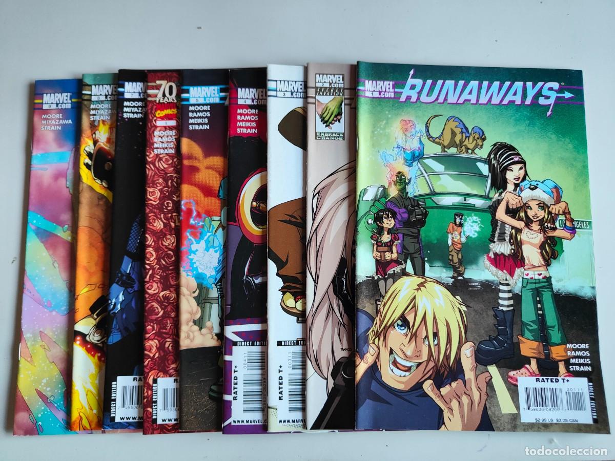 Comics : Runaways 2008 Series 1 2 3 4 5 6 7 8 9 Run Marvel