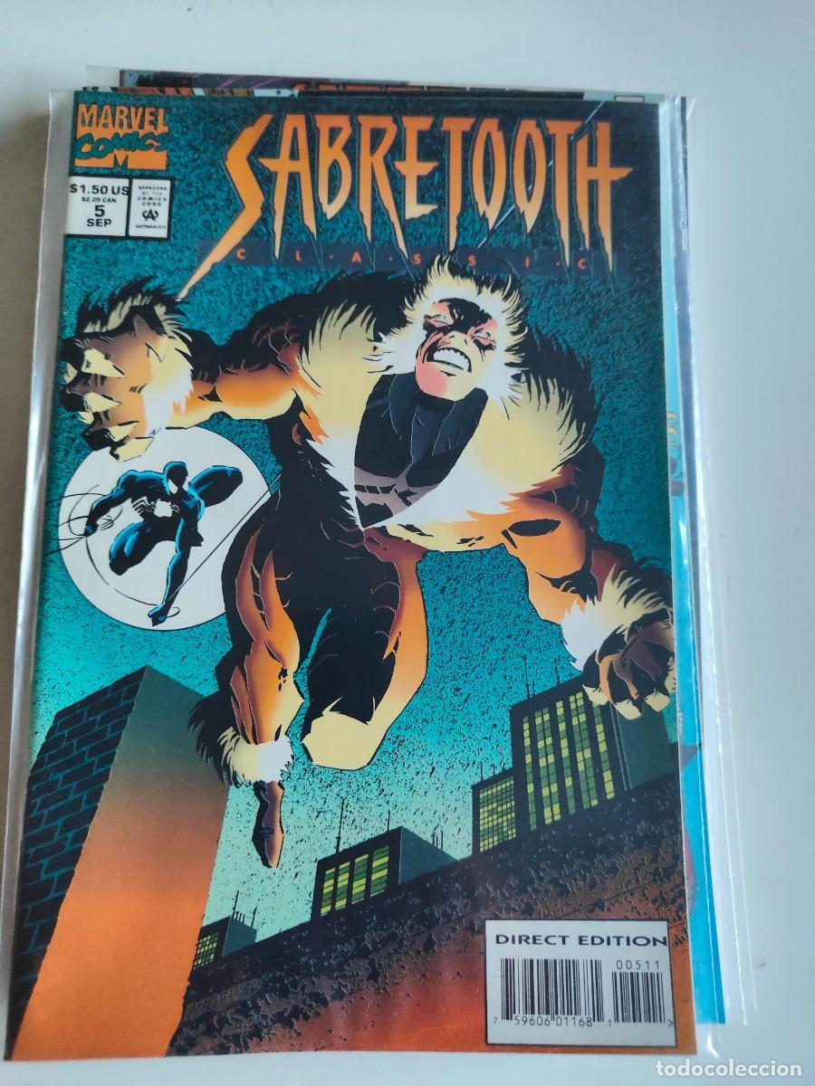 C&oacute;mics: Sabretooth Classic 5 Marvel 1994 - Foto 1