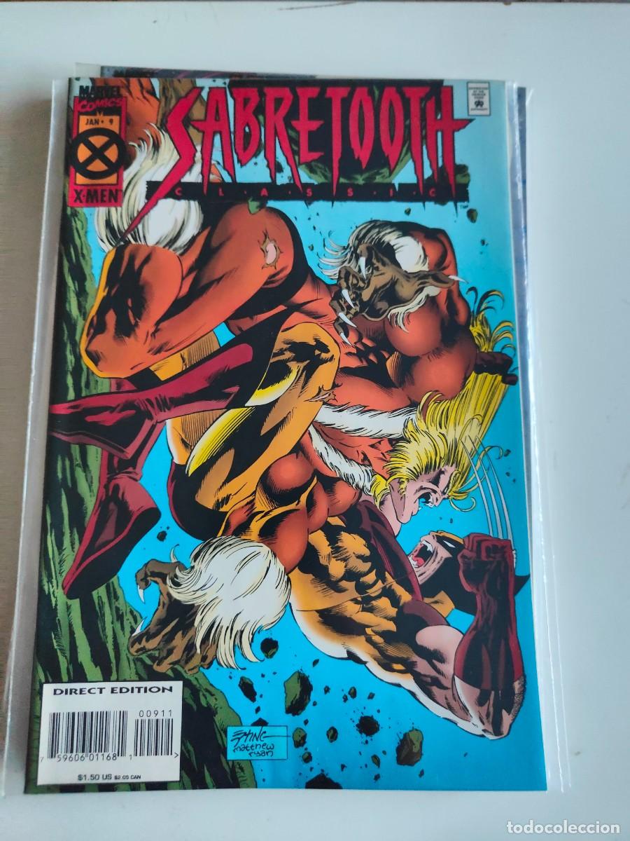 C&oacute;mics: Sabretooth Classic 9 Marvel 1994 - Foto 1