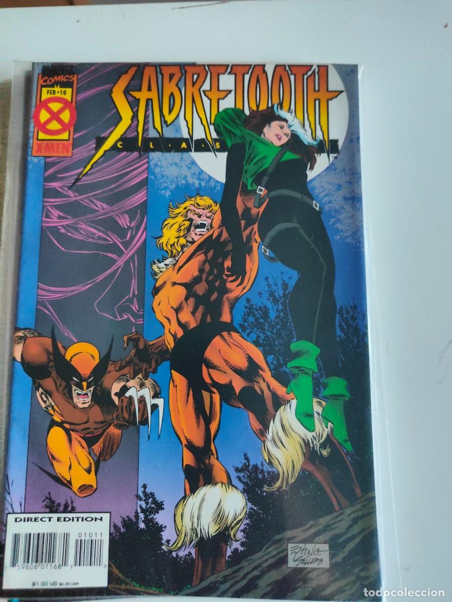 C&oacute;mics: Sabretooth Classic 10 Marvel 1994 - Foto 1