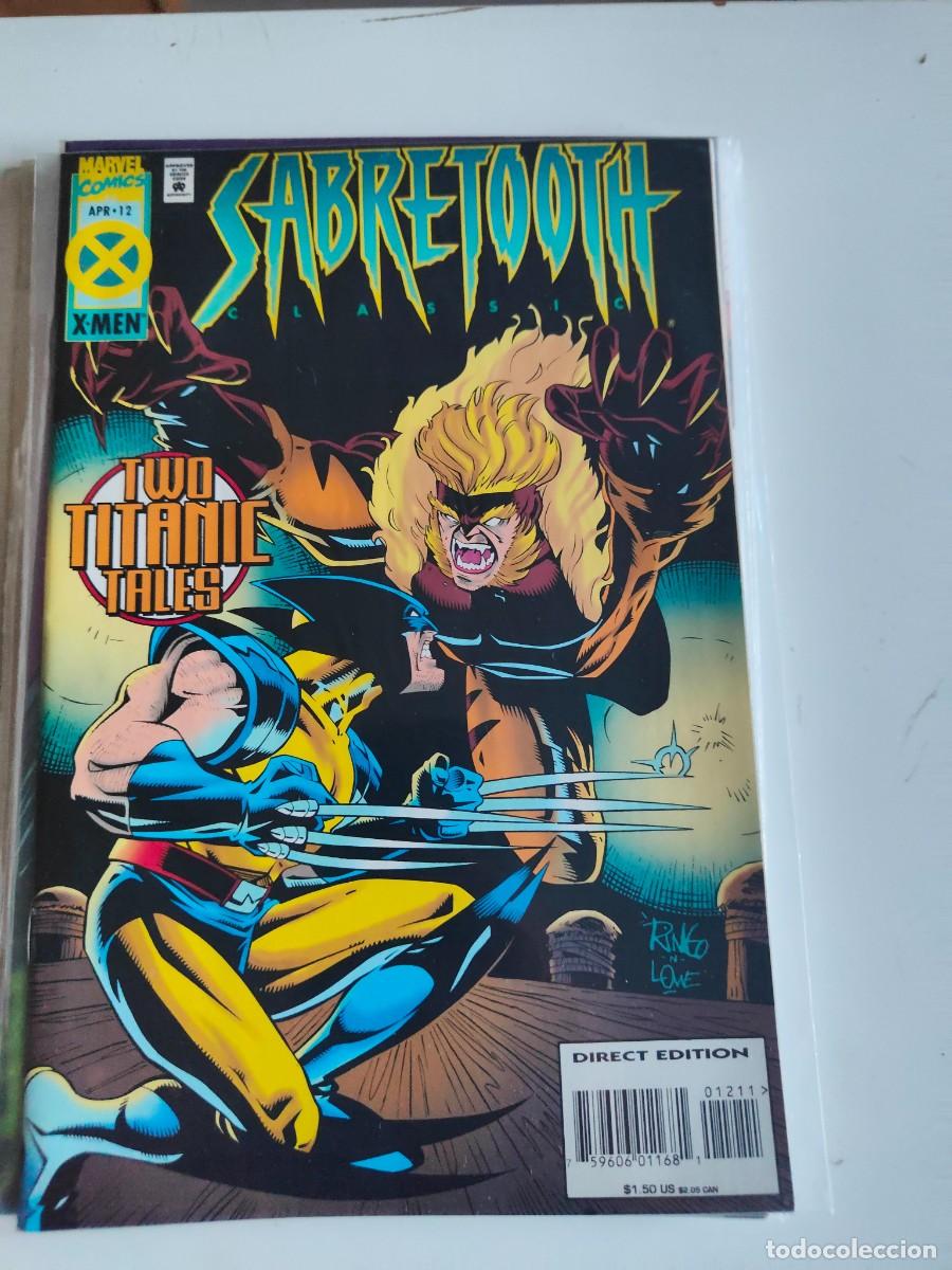 C&oacute;mics: Sabretooth Classic 12 Marvel 1994 - Foto 1