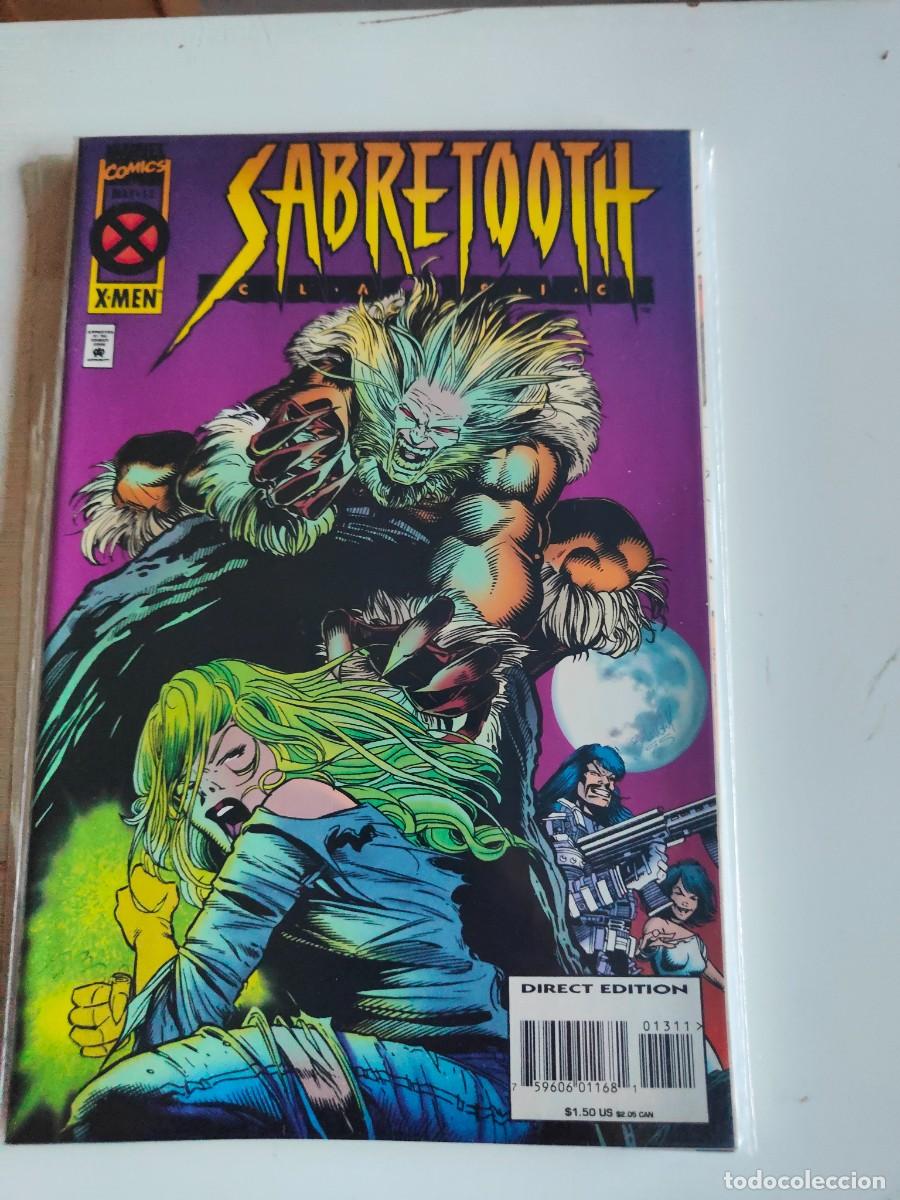 C&oacute;mics: Sabretooth Classic 13 Marvel 1994 - Foto 1
