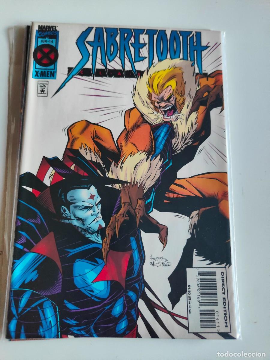 C&oacute;mics: Sabretooth Classic 14 Marvel 1994 - Foto 1