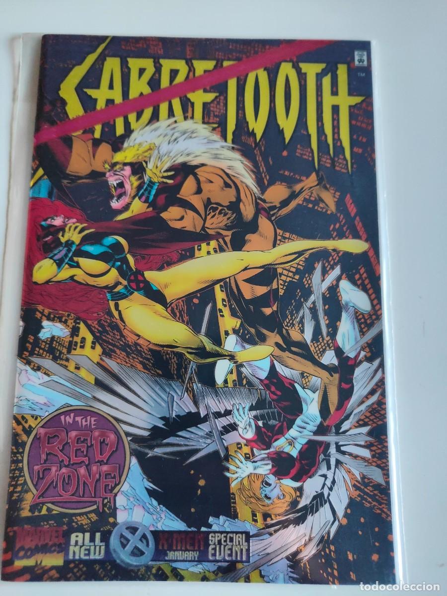 C&oacute;mics: Sabretooth Special in the Red Zone Marvel 1995 - Foto 1