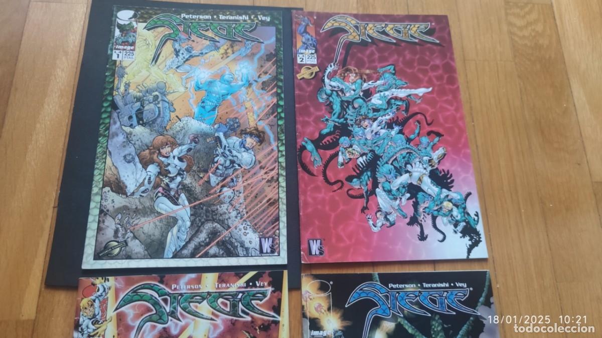 C&oacute;mics: SIEGE X4 COMPLETA MUY BUEN ESTADO. IMAGE - Foto 2