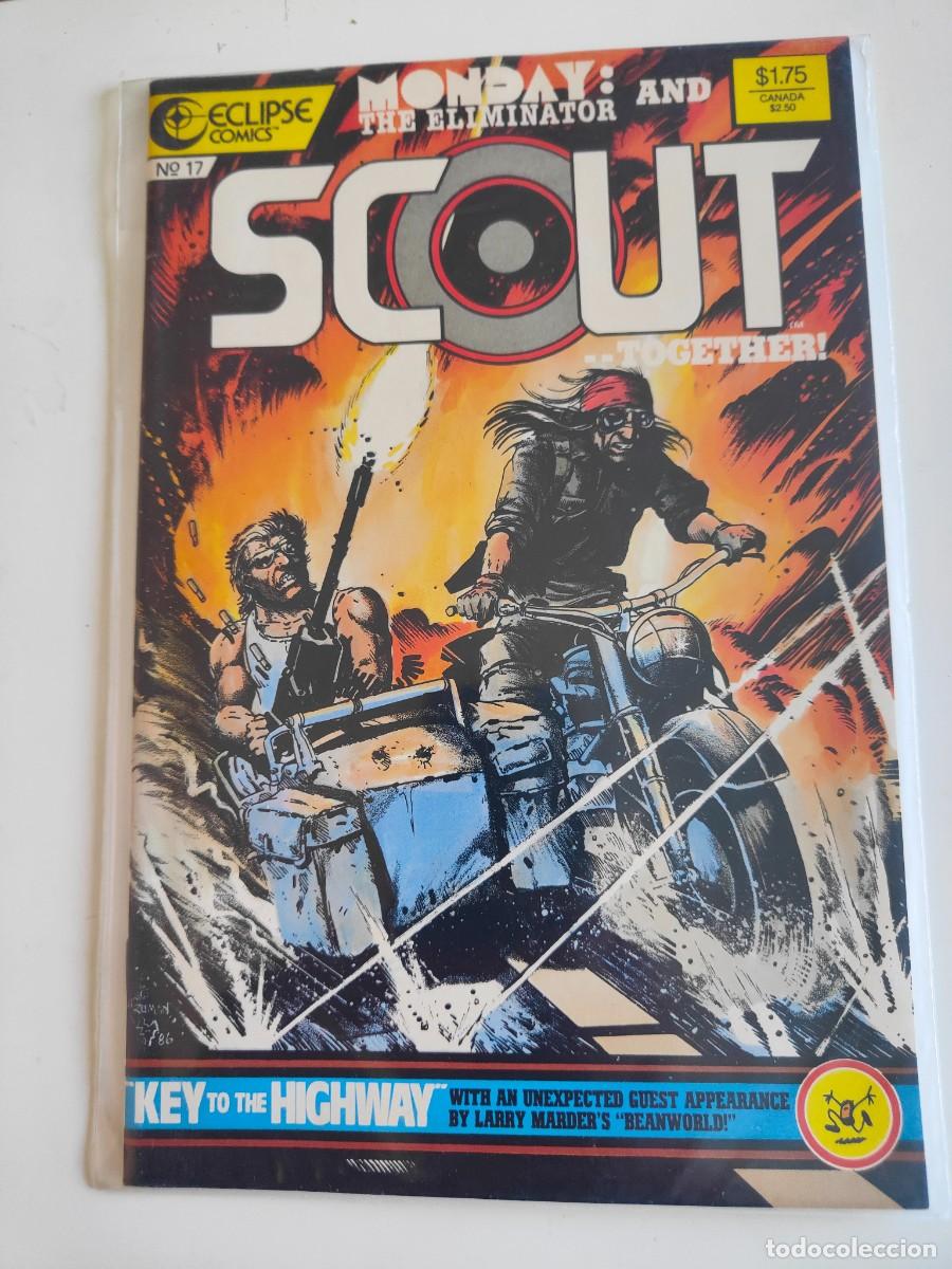 C&oacute;mics: Scout and the Eliminator Togheter : Monday 17 Eclipse Comics 1987 - Foto 1