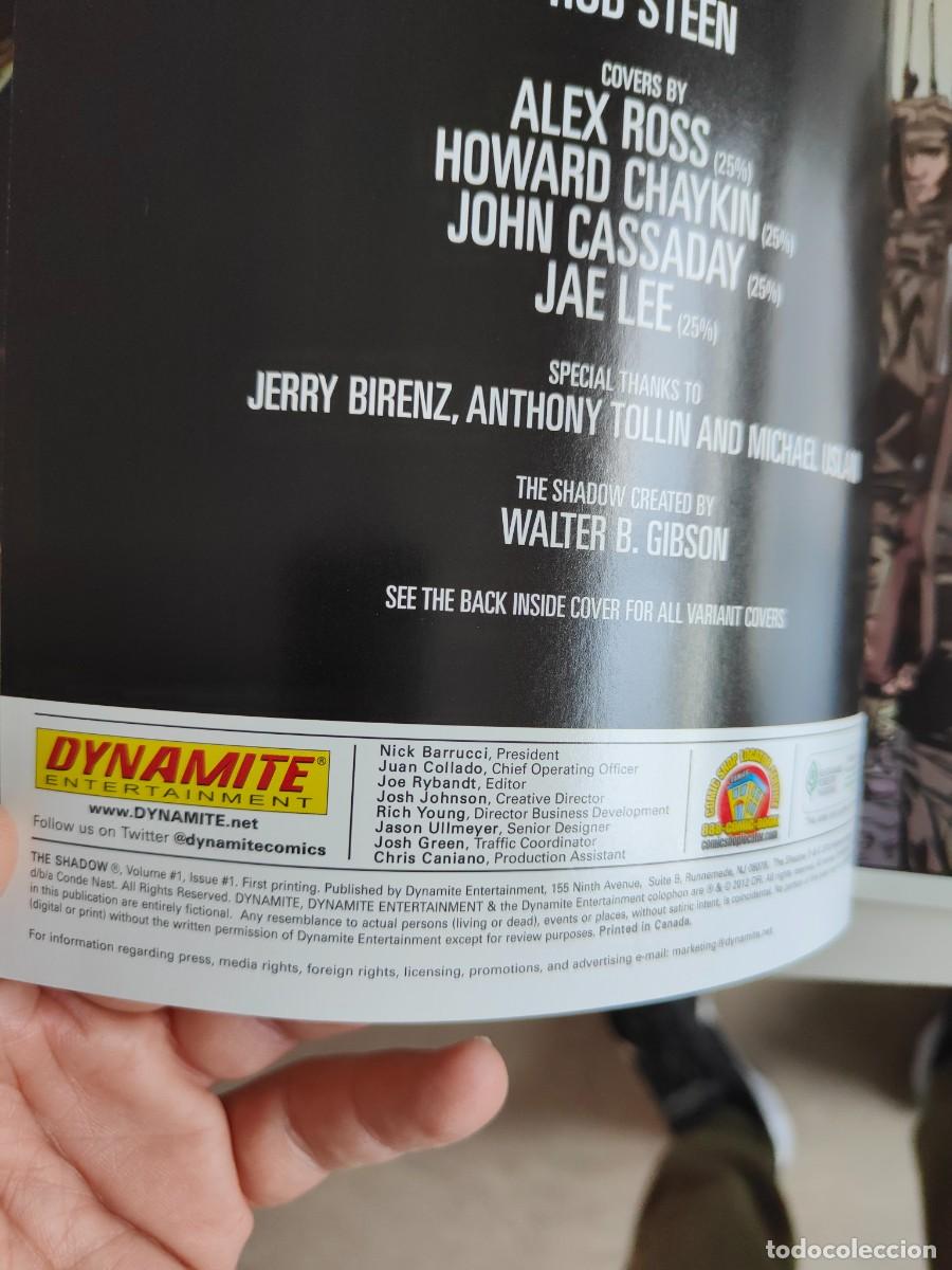 C&oacute;mics: The Shadow 1 2 3 4 5 6 vol 1 Dynamite Matt Wagner 2012 - Foto 2