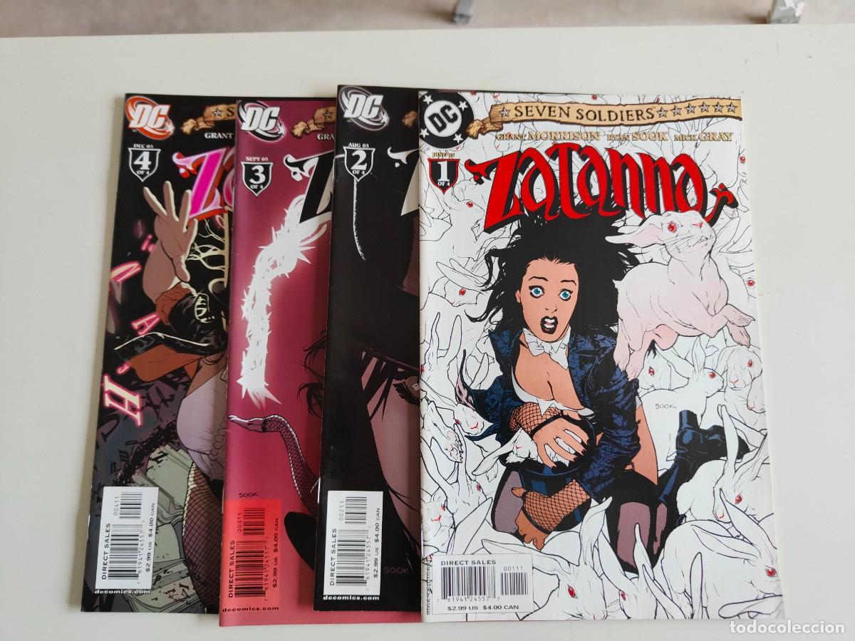 Comics: Seven Soldiers Zatanna 1 2 3 4 Complete DC Grant Morrison