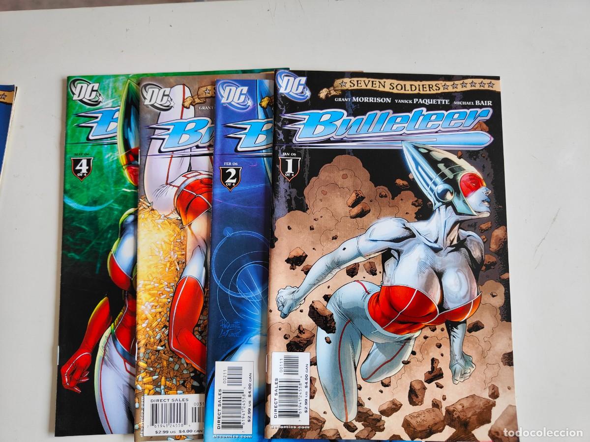 Comics: Seven Soldiers Bulleteer 1 2 3 4 Complete DC Grant Morrison 2005
