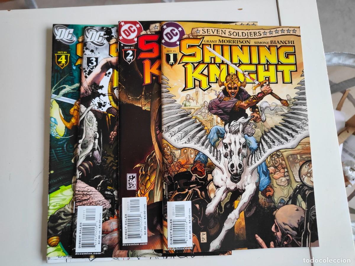 Fumetti: Seven Soldiers Shinning Knight 1 2 3 4 Compete DC Grant Morrison 2005