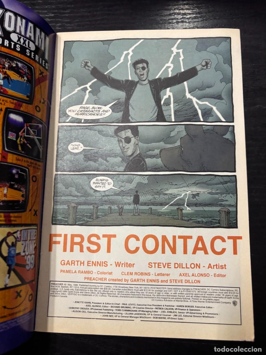 C&oacute;mics: PREACHER. N&ordm; 49.- FIRST CONTACT. ED. VERTIGO - Foto 2