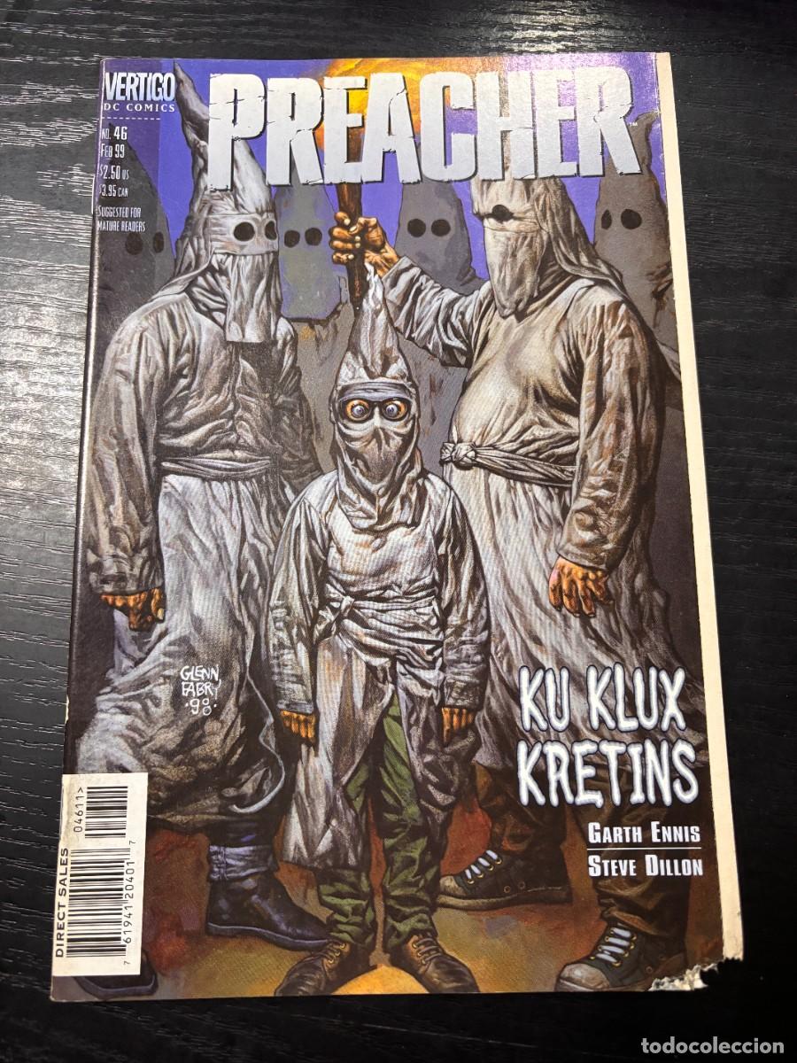 Fumetti: PREACHER. N&ordm; 46.- KU KLUX KRETINS. ED. VERTIGO