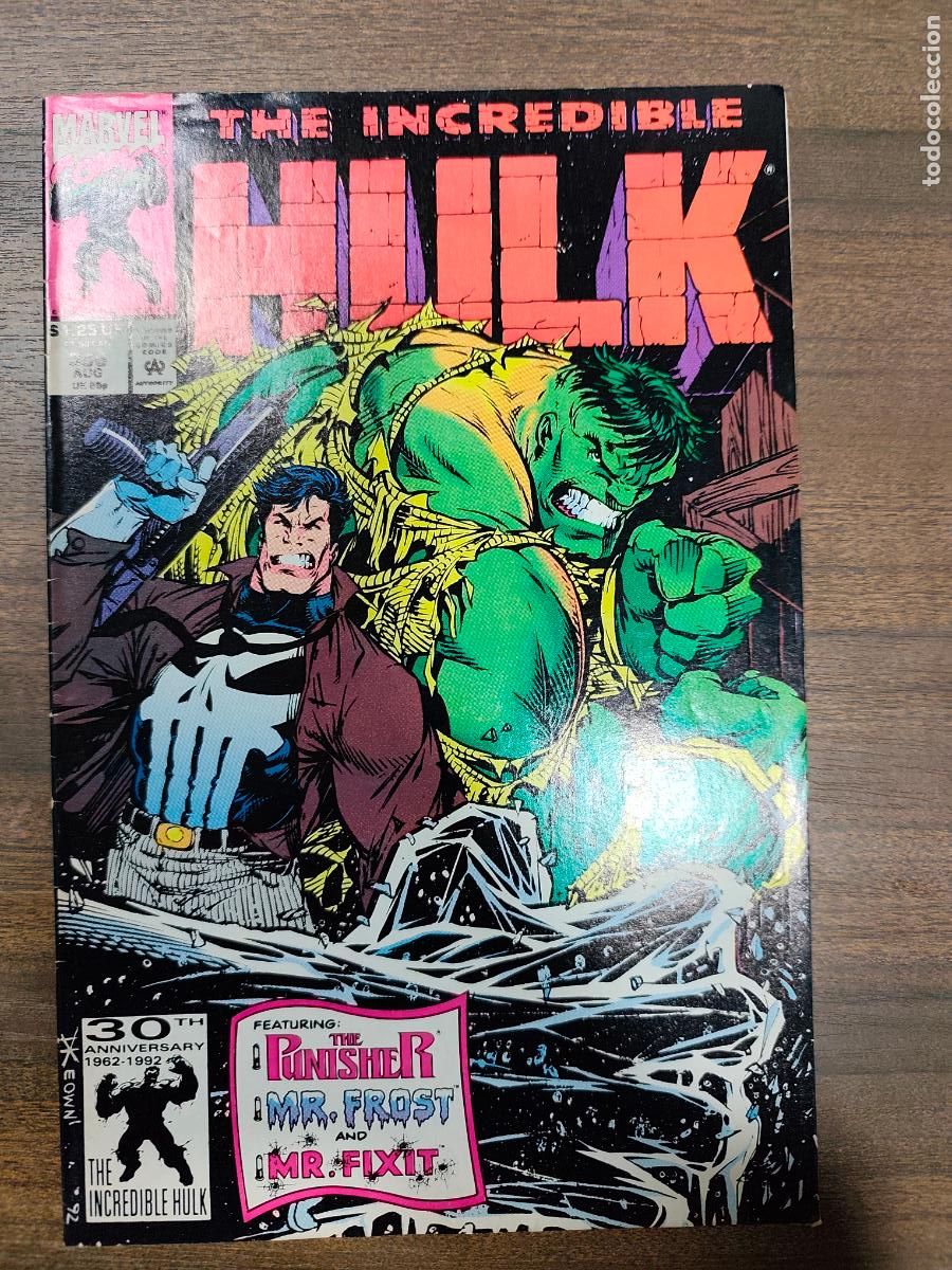 C&oacute;mics: THE INCREDIBLE HULK N&ordm;396, MARVEL COMICS, FROST BITE. - Foto 1